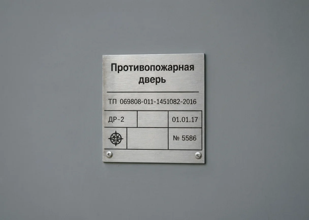 размеры противопожарных дверей
