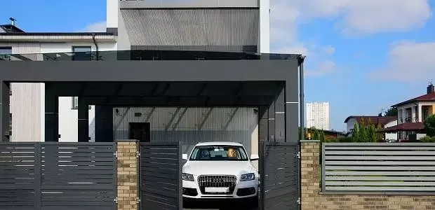 Ворота распашные ALUTECH 2500×2250