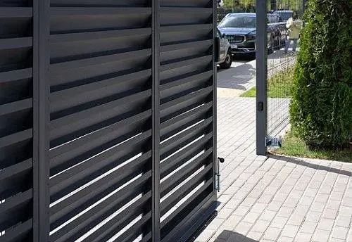 Откатные ворота ALUTECH 4000×2000